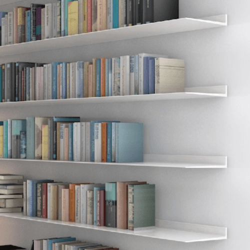 Bücherregale von Strackk in Weiß 1080 x 1080 pxl