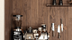 Coffee corner wandplank in champagne bronze strackk kolenik design 1920 x 1080 pxl