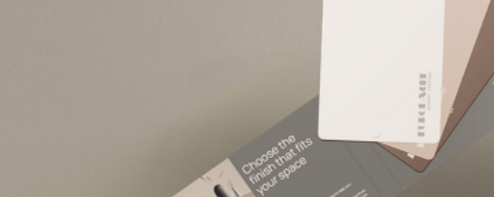 Colorsample navigation card