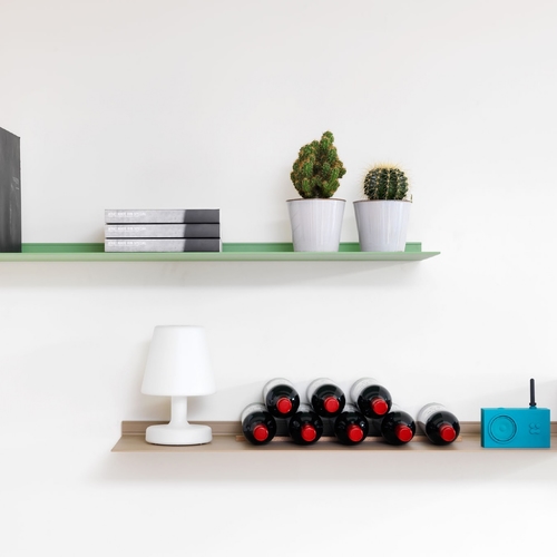 Floating Shelves from Strackk in Green and Beige 1080 x 1080 pxl
