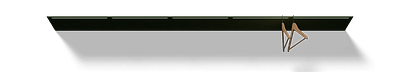 Wandkapstok van Strackk In groen Onderaanzicht 1280x230pxl