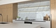 Wall shelves with light above countertop From Strackk 1280 x 660 pxl