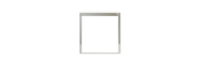 Cabinet Vierkant In wit Voor onder Strackk wandplank Vooraanzicht 1280x430 pxl