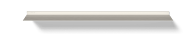 Schwebende Wandregal von Strackk In Weiß Ansicht von oben 1280x230 pxl