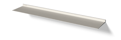 Zwevende wandplank van Strackk In wit In perspectief 1280x430 pxl