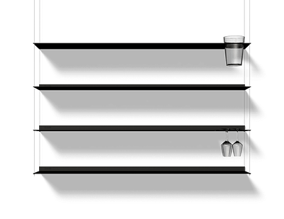 Zwarte room divider van Strackk Vooraanzicht 1280x990 pxl
