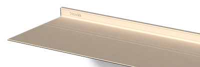 Wandplank van Strackk | De sterkste boekenplank | Close-up | Gebroken wit RAL9010