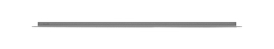 Aluminium wandplank met verlichting rondom Van Strackk Vooraanzicht 1280x230 pxl