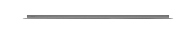 Aluminium wandplank met verlichting rondom Van Strackk Vooraanzicht 1280x230 pxl