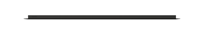 Antraciete wandplank met verlichting rondom Van Strackk Vooraanzicht 1280x230 pxl