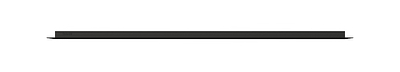 Antraciete wandplank met verlichting rondom Van Strackk Vooraanzicht 1280x230 pxl