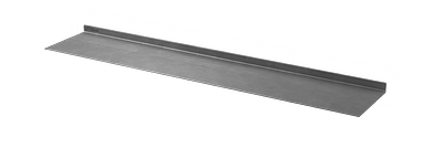 Gunmetal wandplank met verlichting rondom Van Strackk In perspectief 1280x430 pxl