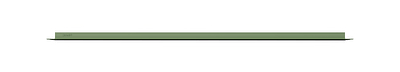 Groene wandplank met verlichting rondom Van Strackk Vooraanzicht 1280x230 pxl