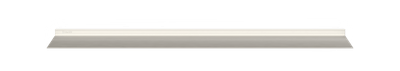 Witte wandplank met verlichting rondom Van Strackk Bovenaanzicht 1280x230 pxl