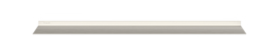 Witte wandplank met verlichting rondom Van Strackk Bovenaanzicht 1280x230 pxl