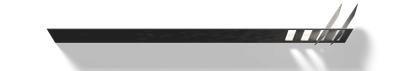 Wandplank met bordenrek In wit Van Strackk Onderaanzicht 1280x230 pxl